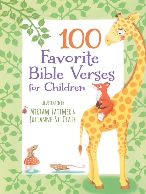 Title details for 100 Favorite Bible Verses for Children by Thomas Nelson - Wait list